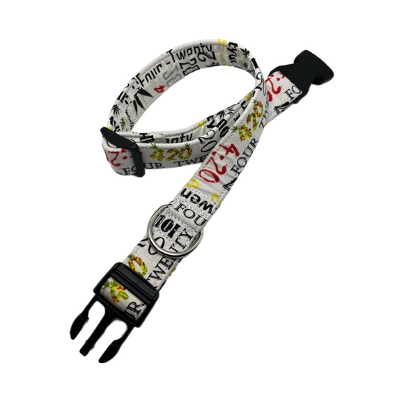 1” 420/Cannabis Dog Collar - Picture 3 of 8